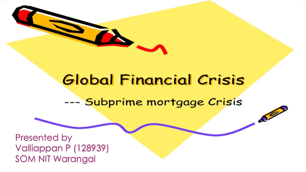 research paper on financial crisis 2008