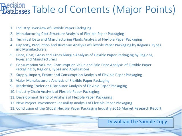 Copy paper market research