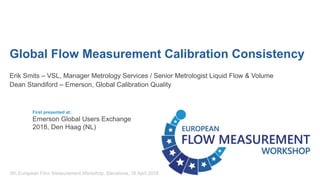 Global flow measurement consistency