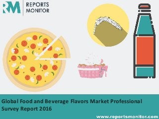 Global Food and Beverage Flavors Market Professional
Survey Report 2016
 