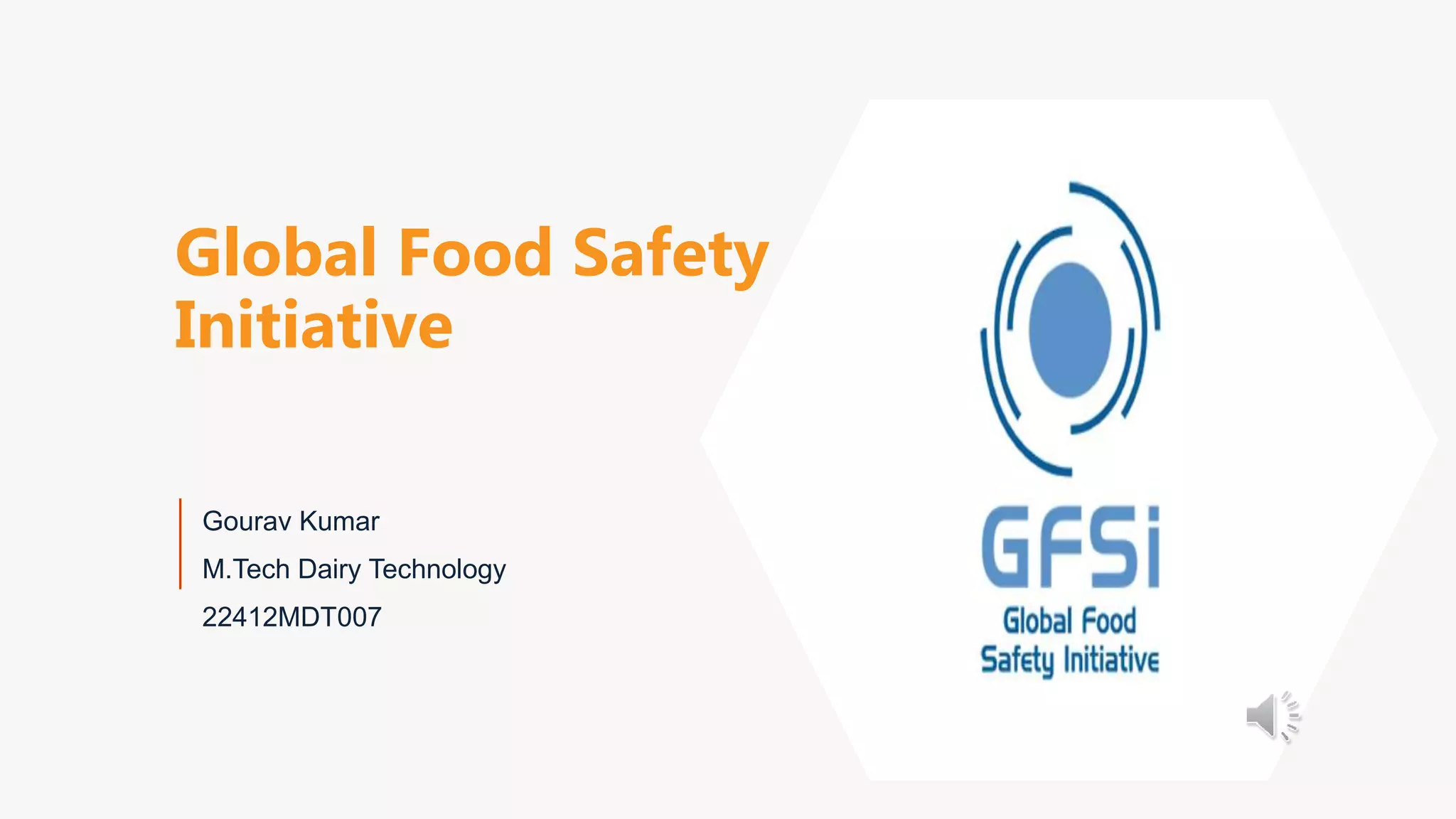 Global Food Safety Initiative | PPTX