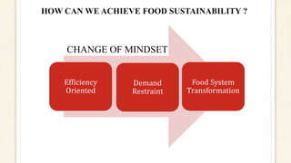 Global food sustainability ppt | PPTX