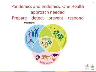 Global food systems and zoonoses