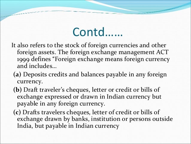 Global foreign exchange