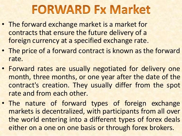 Forex forward