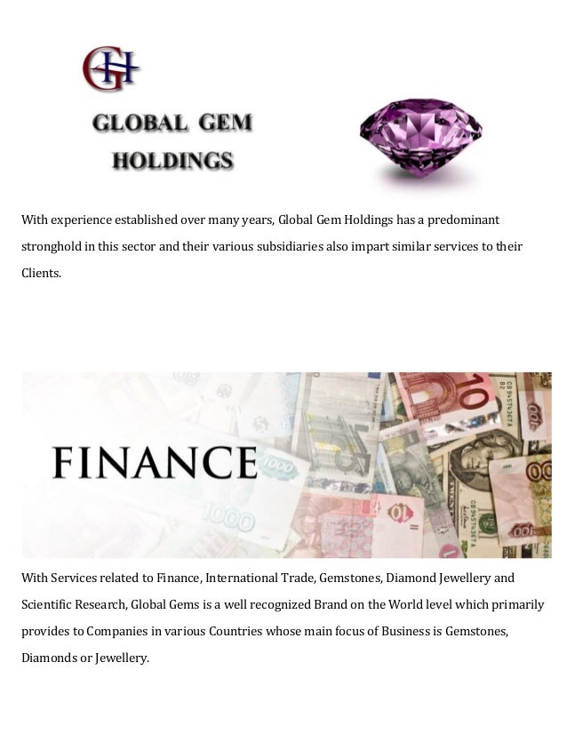 Global gem holdings