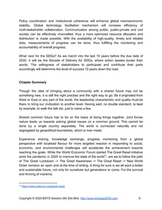 Global goals 5 pillars of Sustainable Development Goals (SDGs) | PDF