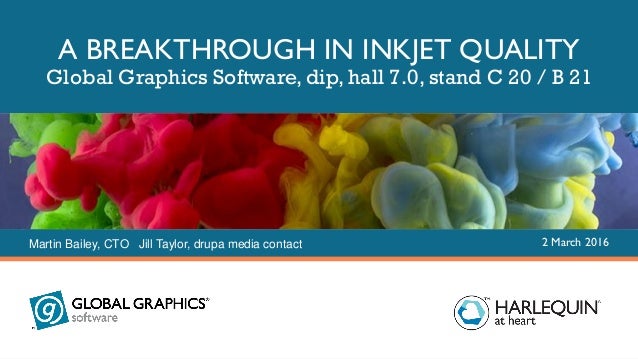 A Breakthrough In Inkjet Quality Harlequin Multi Level Digital Scre