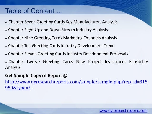 global greeting cards market industry analysis, trends, growth, …, Greeting card