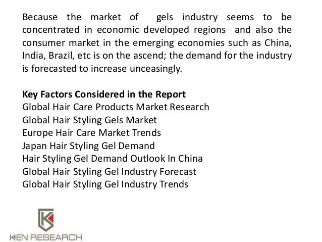 Global Hair Styling Gel Industry Trends Europe Hair Care Market Tre