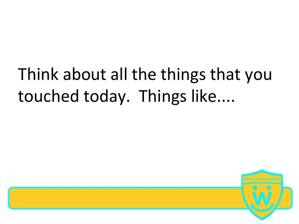 Global Handwashing Day powerpoint for primary school children