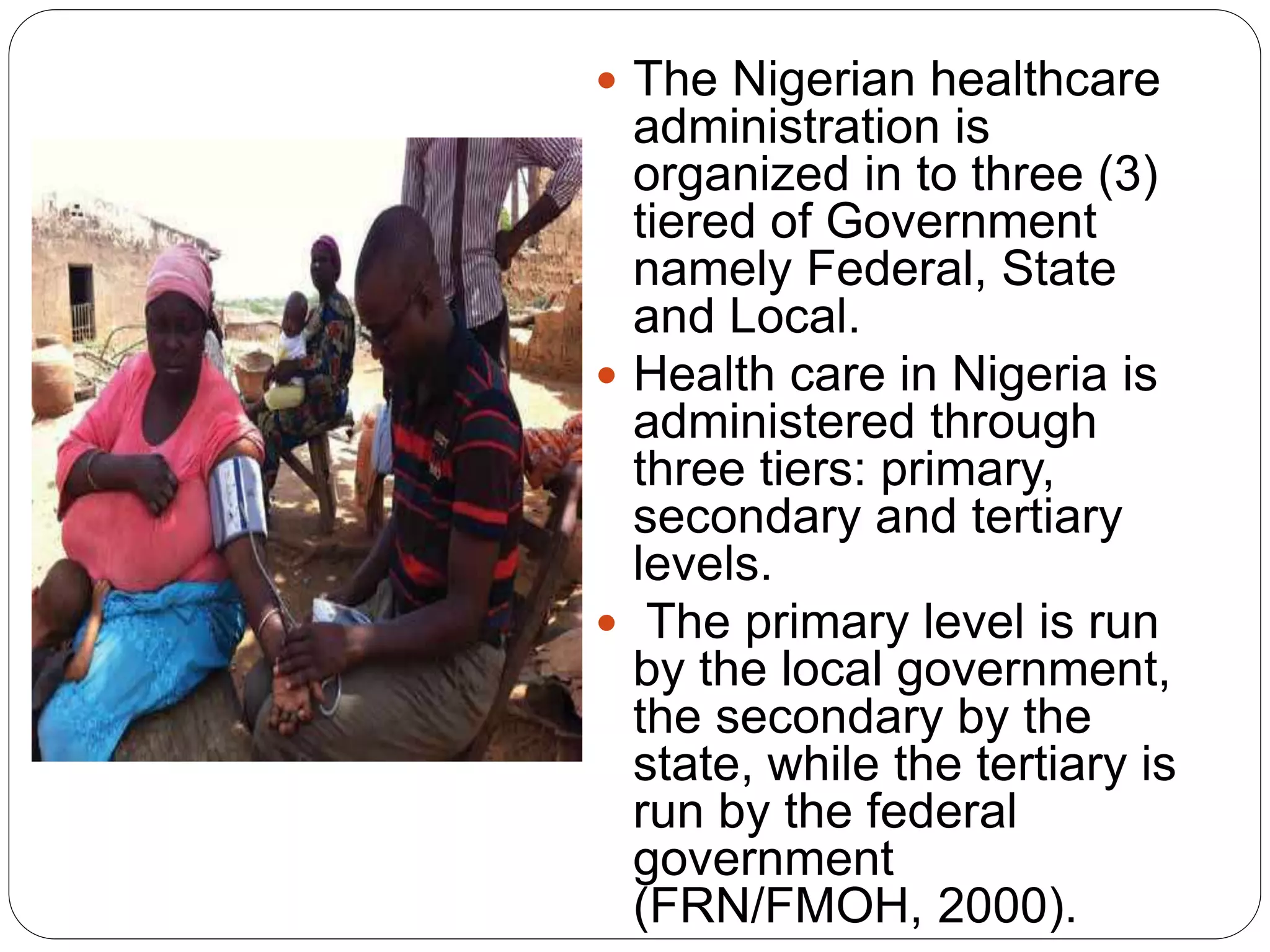 HEALTH SYSTEMS IN NIGERIA | PPTX