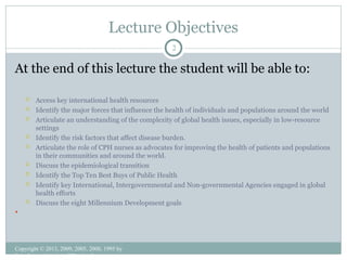 Healthg Comprehensive Overview of Global Healthg | PPT