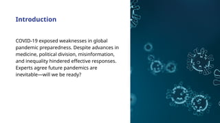 GLOBAL HEALTH AND PANDEMICS: Covid 19 Impact | PPTX