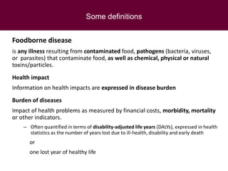 Global health issues with focus on food safety in Southeast Asia