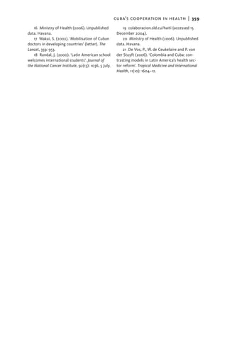 Global Health Watch 3