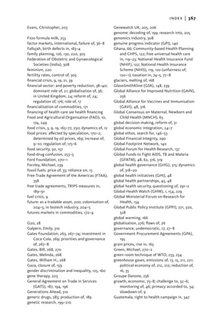 Global Health Watch 3