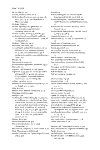 Global Health Watch 3