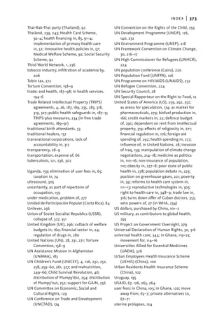 Global Health Watch 3