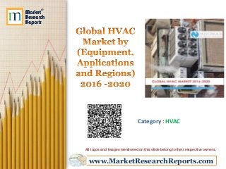 www.MarketResearchReports.com
Category : HVAC
All logos and Images mentioned on this slide belong to their respective owners.
 