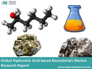 Global Hyaluronic Acid-based Biomaterials Market
Research Report
 