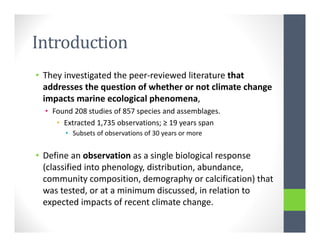 Global imprint of climate change on marine life | PDF