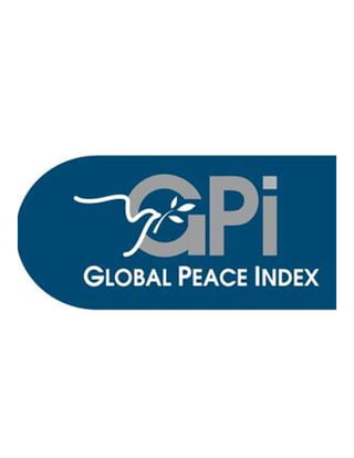 Pasaules lielākā mācību stunda "Globālais miera indekss". Logo