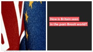 Global influence in a post-Brexit world