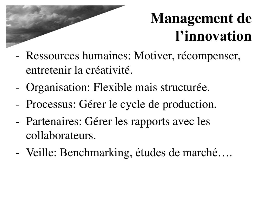 Qu'est ce que l'innovation?
