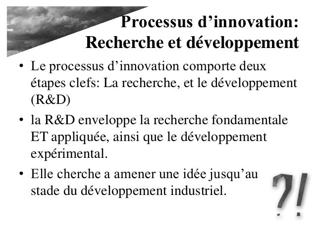 Qu'est ce que l'innovation?