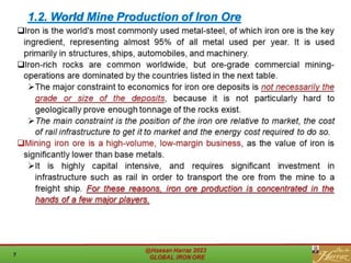 1.2. World Mine Production of Iron Ore
 
