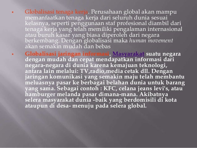 Globalisasi