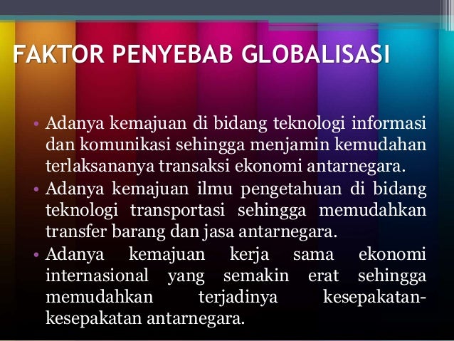 Globalisasi Globalisasi