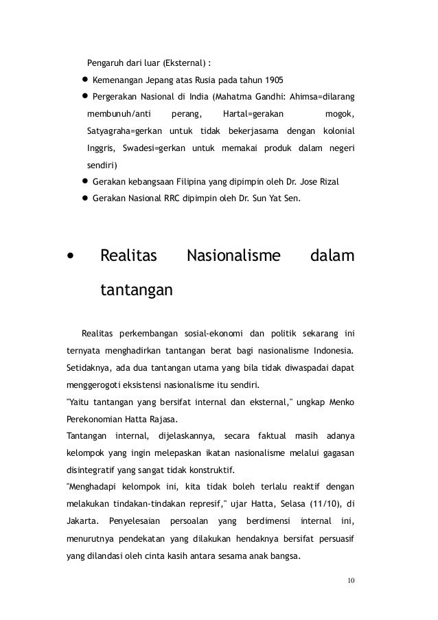 Globalisasi Dan Identitas Nasional