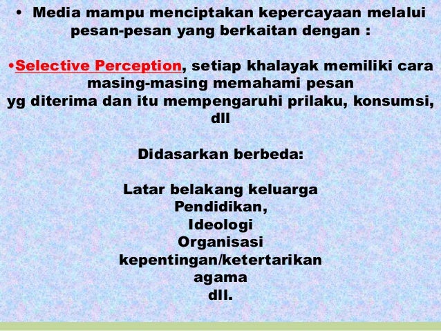 Globalisasi dan media massa Globalisasi dan media massa