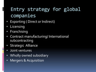 Opposition parties, pressure groups, external linkages Economic factorsEconomic system ( open / mixed)