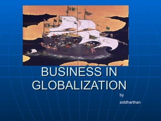 BUSINESS IN GLOBALIZATION by siddharthan 