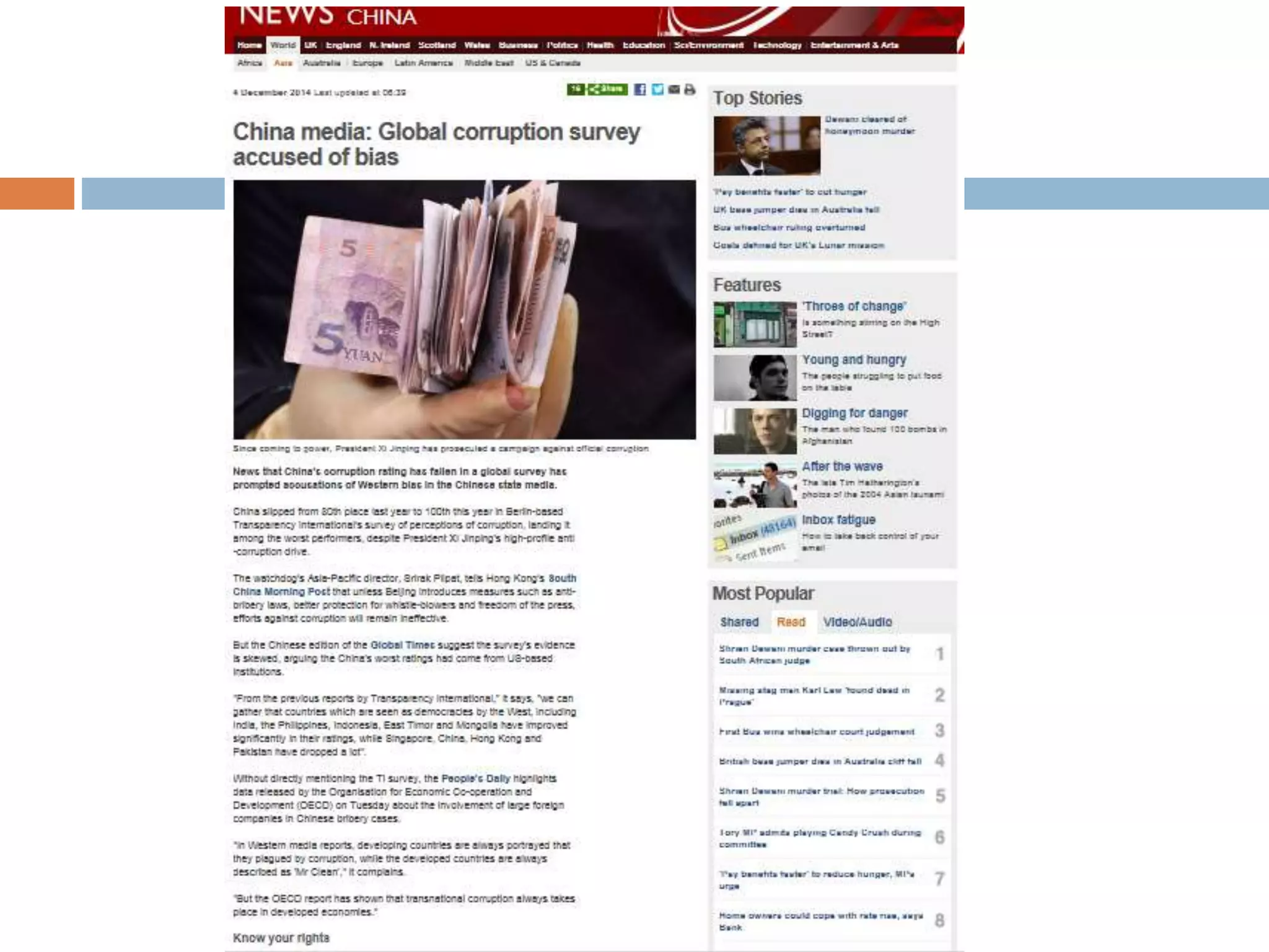 Globalisation in media 