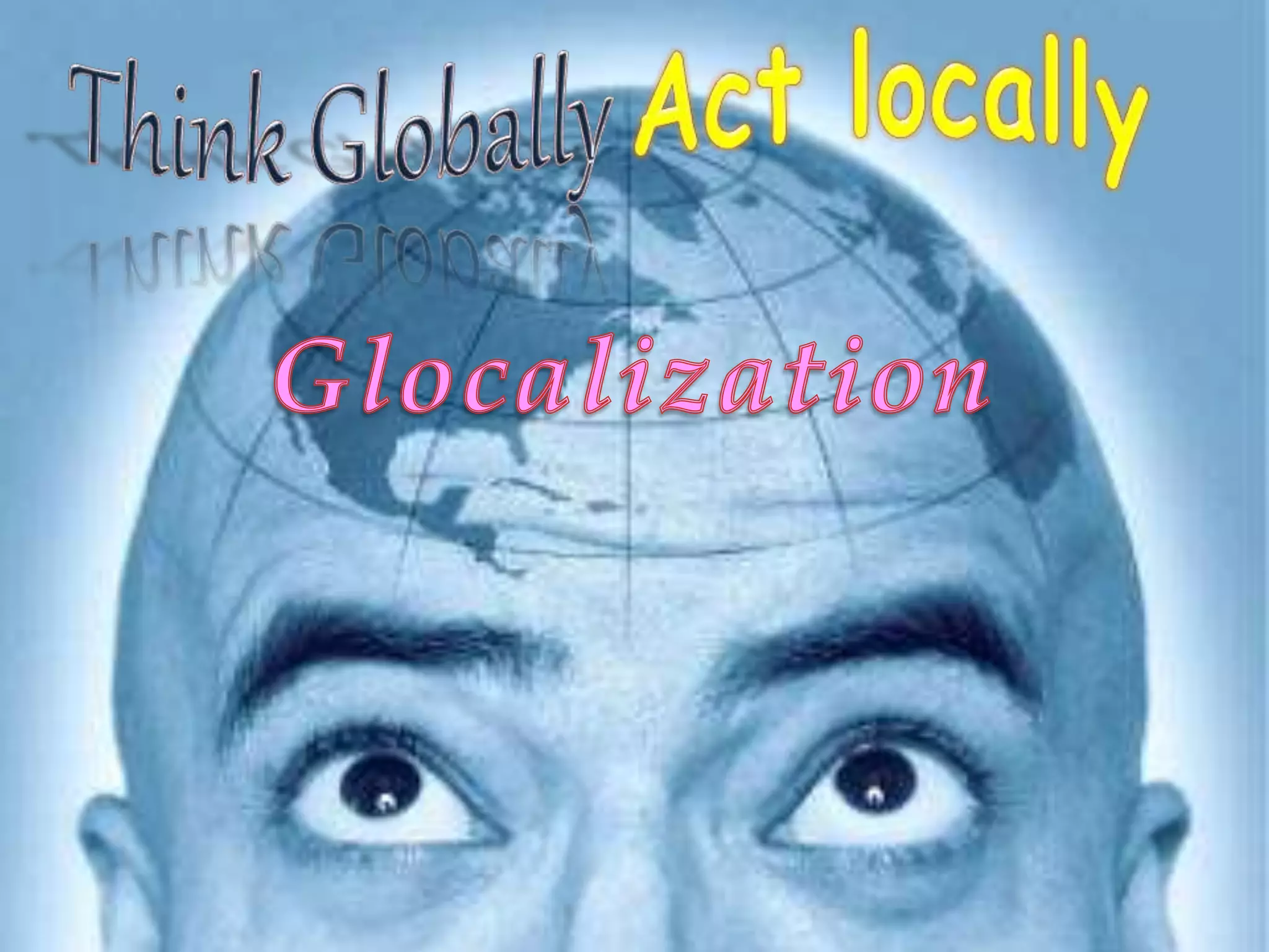Glocalisation PPT
