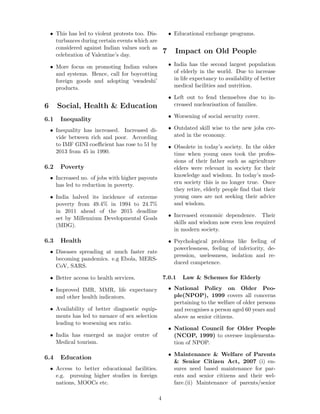 Effects of Globalisation on Indian Society | PDF