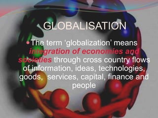 Globalisation and its impact on financial services