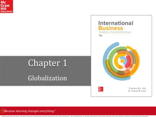 ©McGraw-Hill Education. All rights reserved. Authorized only for instructor use in the classroom. No reproduction or further distribution permitted without the prior written consent of McGraw-Hill Education.
Chapter 1
Globalization
 