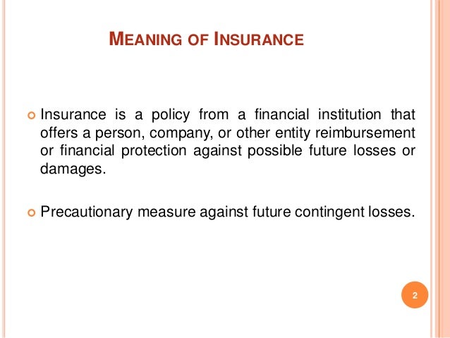 Globalisation, liberalisation and privatisation of insurance