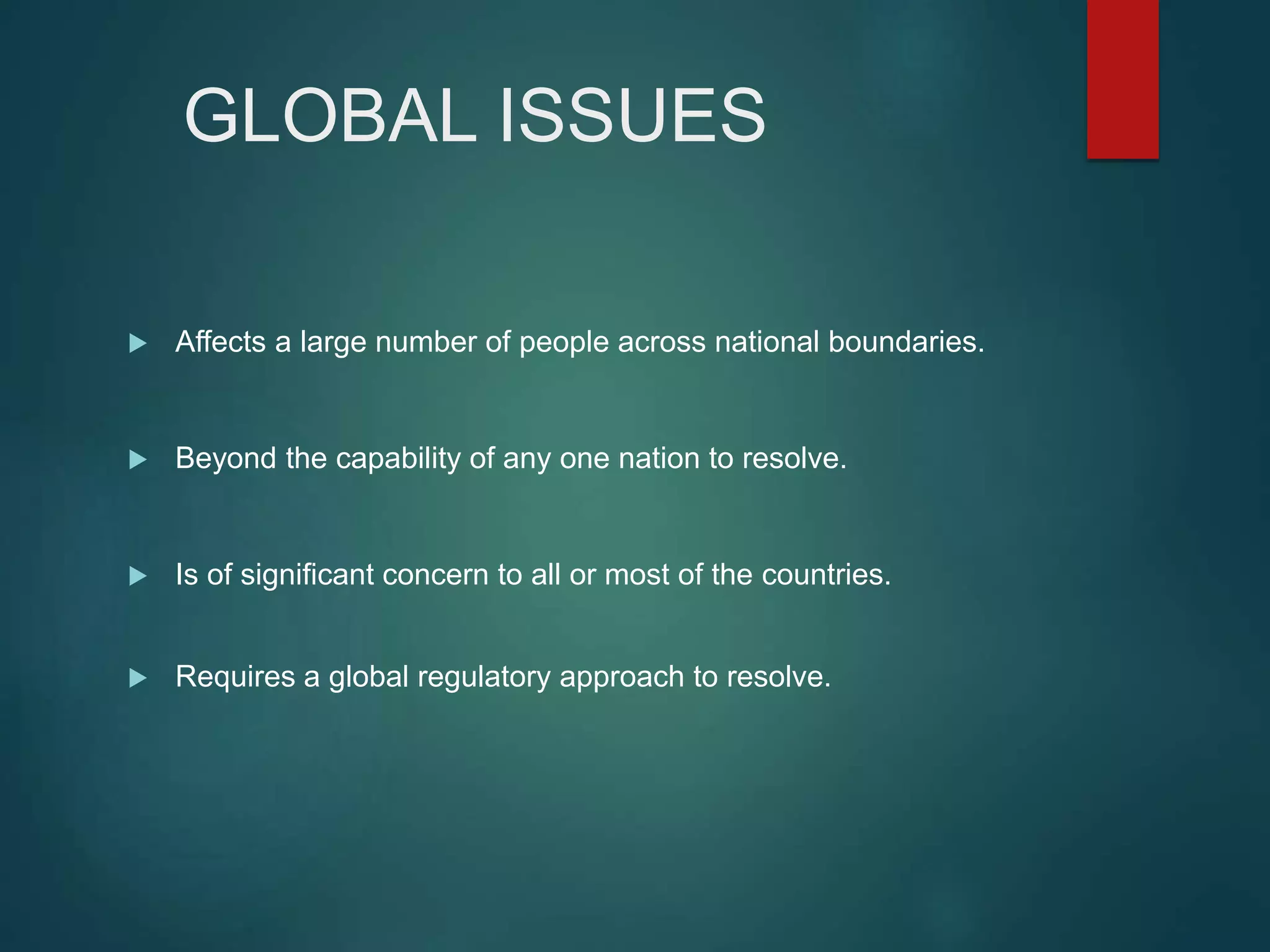 Significant Issue Global Issues-Professional Ethics | PPTX