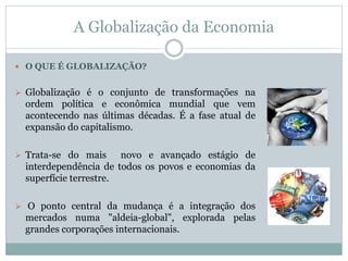 Globalizacao da economia | PDF