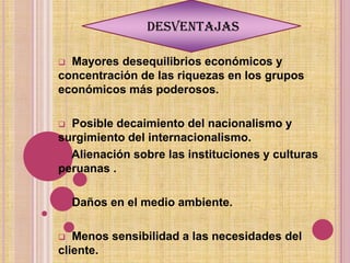 Factores que impulsan la globalizaciónTecnología e innovación