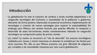 Globalización 4.0 y el Impacto de la Tecnología en México: Retos y ...