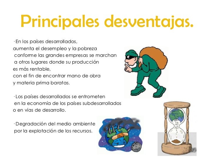 Globalización, ventajas y desventajas.