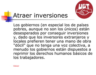 ¿Cómo pueden los gobiernos hacer esto? Débil legislación nacional 