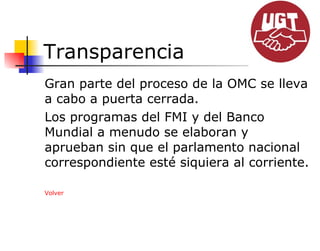 ¿Qué tipo de reglas se necesitan?   Ventajas comparativas justas 